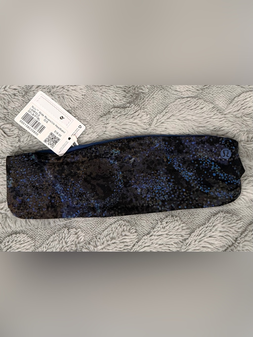 Lululemon Nulu Wide Reversible Headband | One Size | NWT
